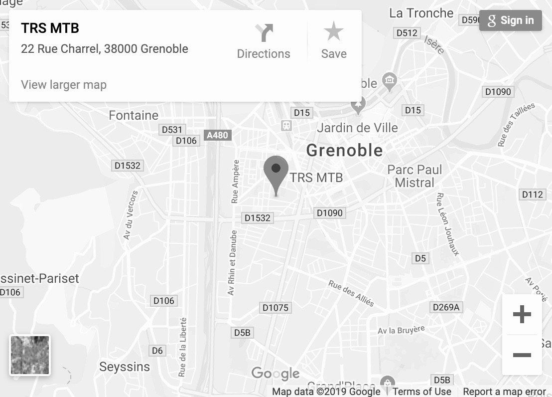 TRS MTB nouvel atelier mécanique VTT Grenoble